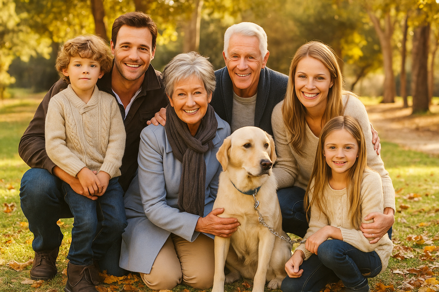 Original elder family photo